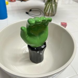 Halloween candy dish